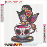 Full Diamond Painting kit - Halloween elf