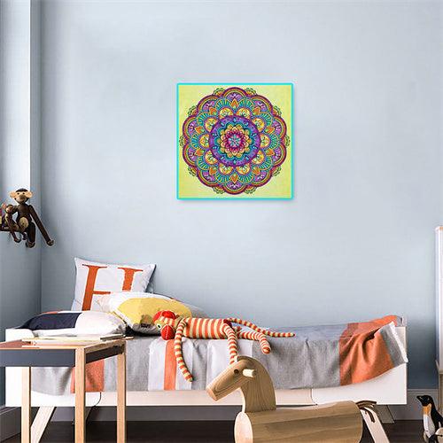 Crystal Rhinestone Diamond Painting Ki - Mandala - Hibah-Diamond painting art studio