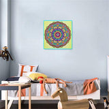 Crystal Rhinestone Diamond Painting Ki - Mandala - Hibah-Diamond painting art studio