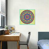 Crystal Rhinestone Diamond Painting Ki - Mandala - Hibah-Diamond painting art studio
