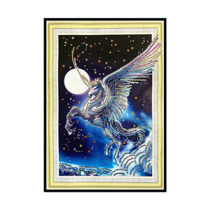 Crystal Rhinestone Diamond Painting Kit - Animal Pegasus - Hibah-Diamond painting art studio
