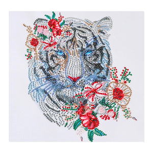 Crystal Rhinestone Diamond Painting Kit - Animal Tiger - Hibah-Diamond painting art studio