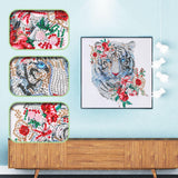 Crystal Rhinestone Diamond Painting Kit - Animal Tiger - Hibah-Diamond painting art studio