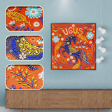 Crystal Rhinestone Diamond Painting Kit - August Horse - Hibah-Diamond painting art studio