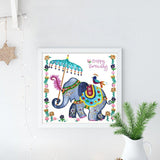 Crystal Rhinestone Diamond Painting Kit - Baby Elephant - Hibah-Diamond painting art studio