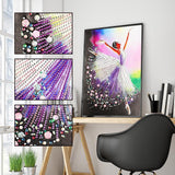 Crystal Rhinestone Diamond Painting Kit - Ballet dancer - Hibah-Diamond painting art studio