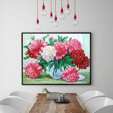 Crystal Rhinestone Diamond Painting Kit - Beautiful flower - Hibah-Diamond painting art studio