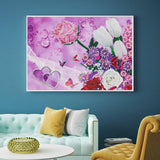 Crystal Rhinestone Diamond Painting Kit - Beautiful flowers - Hibah-Diamond painting art studio