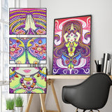 Crystal Rhinestone Diamond Painting Kit - Beautiful girl