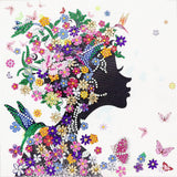 Crystal Rhinestone Diamond Painting Kit - Beautiful girl