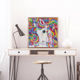 Crystal Rhinestone Diamond Painting Kit - Beautiful Unicorn - Hibah-Diamond painting art studio