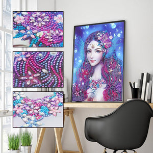 Crystal Rhinestone Diamond Painting Kit - Beauty woman - Hibah-Diamond painting art studio