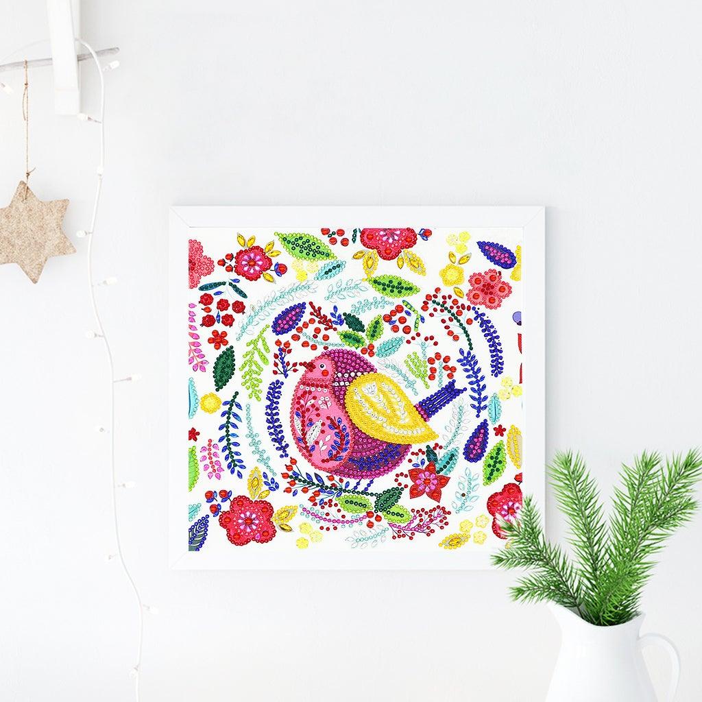 Crystal Rhinestone Diamond Painting Kit - Bird - Hibah-Diamond painting art studio