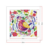 Crystal Rhinestone Diamond Painting Kit - Bird - Hibah-Diamond painting art studio