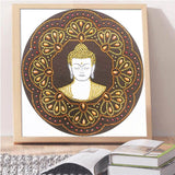 Crystal Rhinestone Diamond Painting Kit - Buddhist Buddha Statue - Hibah-Diamond painting art studio