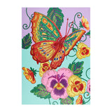 Crystal Rhinestone Diamond Painting Kit - Butterflies and Flowers