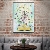 Crystal Rhinestone Diamond Painting Kit - Butterflies fly out of the book - Hibah-Diamond painting art studio