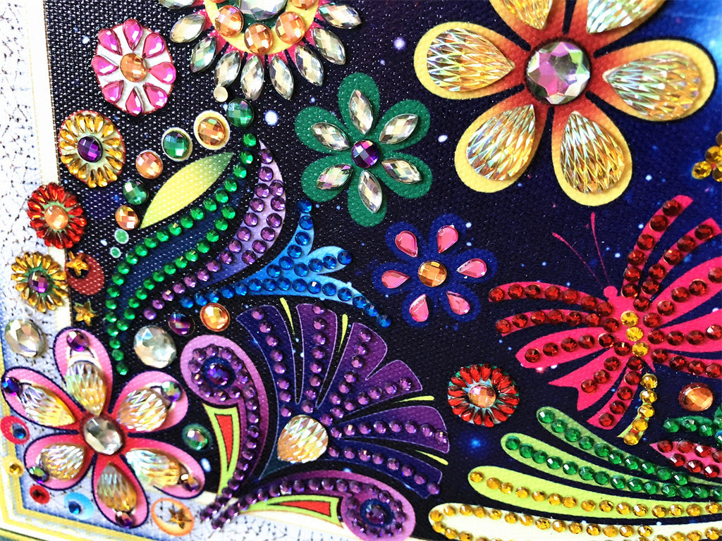 Crystal Rhinestone Diamond Painting Kit - Butterfly (18.5x22.5inch) - Hibah-Diamond painting art studio