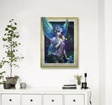 Crystal Rhinestone Diamond Painting Kit - Butterfly Elf (16x20inch) - Hibah-Diamond painting art studio