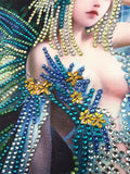 Crystal Rhinestone Diamond Painting Kit - Butterfly Elf (16x20inch) - Hibah-Diamond painting art studio