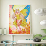Crystal Rhinestone Diamond Painting Kit - Butterfly Elf - Hibah-Diamond painting art studio