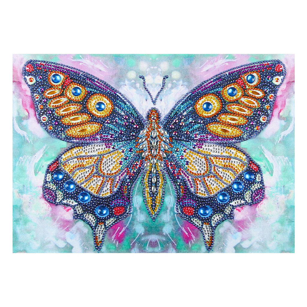 Crystal Rhinestone Diamond Painting Kit - Butterfly - Hibah-Diamond painting art studio