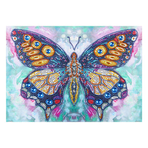 Crystal Rhinestone Diamond Painting Kit - Butterfly - Hibah-Diamond painting art studio
