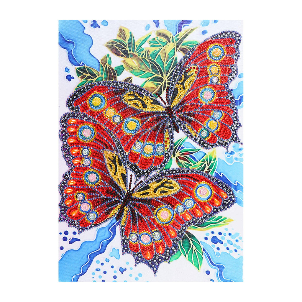 Crystal Rhinestone Diamond Painting Kit - Butterfly - Hibah-Diamond painting art studio
