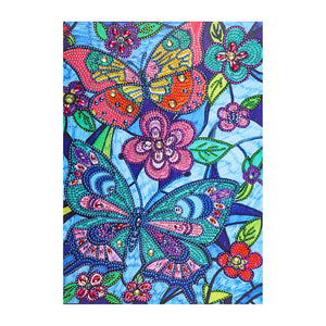 Crystal Rhinestone Diamond Painting Kit - Butterfly - Hibah-Diamond painting art studio
