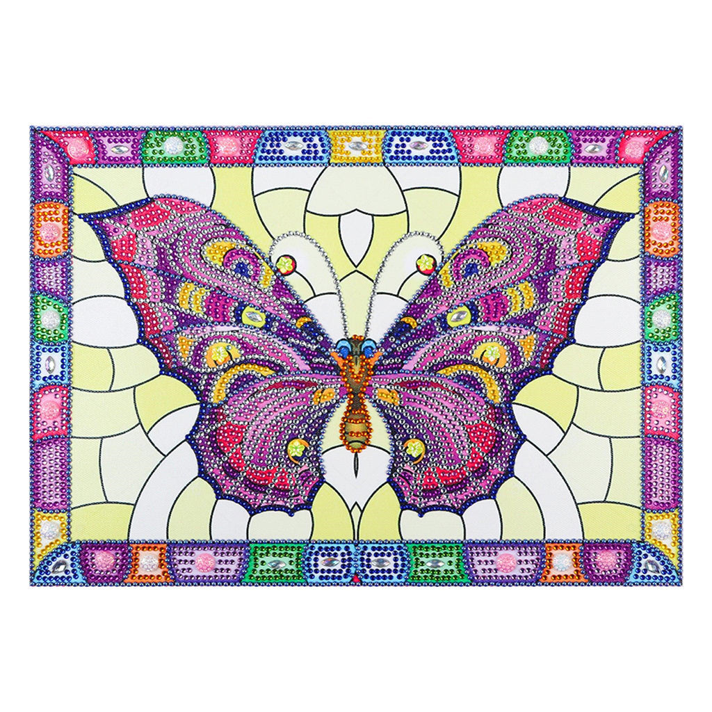 Crystal Rhinestone Diamond Painting Kit - Butterfly - Hibah-Diamond painting art studio
