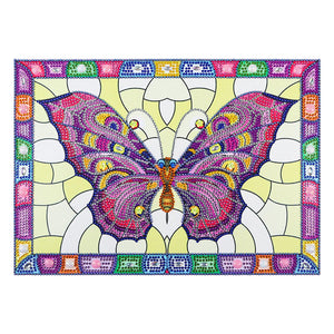 Crystal Rhinestone Diamond Painting Kit - Butterfly - Hibah-Diamond painting art studio