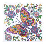 Crystal Rhinestone Diamond Painting Kit - Butterfly - Hibah-Diamond painting art studio