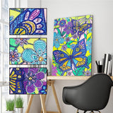 Crystal Rhinestone Diamond Painting Kit - Butterfly - Hibah-Diamond painting art studio