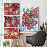 Crystal Rhinestone Diamond Painting Kit - Butterfly - Hibah-Diamond painting art studio