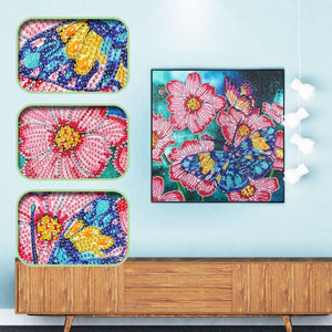 Crystal Rhinestone Diamond Painting Kit - Butterfly - Hibah-Diamond painting art studio