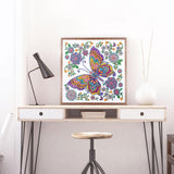 Crystal Rhinestone Diamond Painting Kit - Butterfly - Hibah-Diamond painting art studio