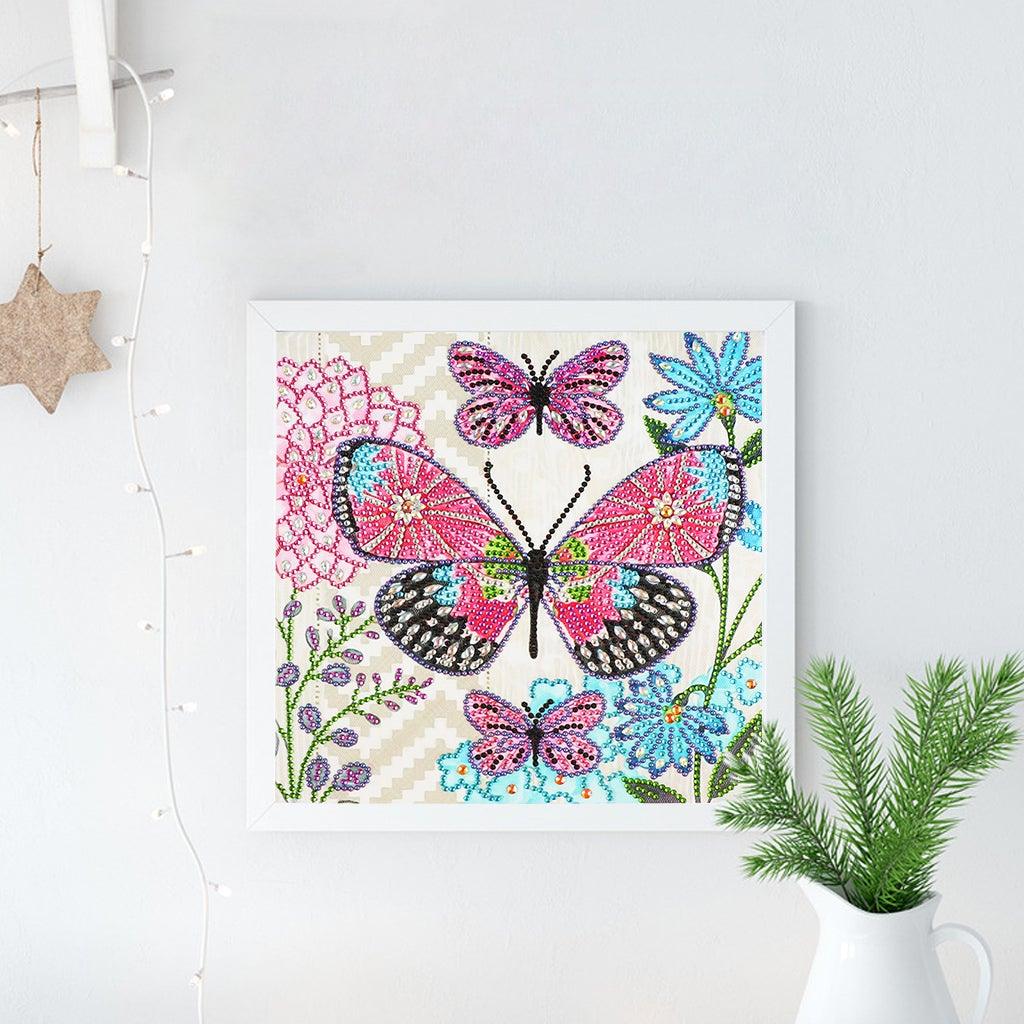 Crystal Rhinestone Diamond Painting Kit - Butterfly - Hibah-Diamond painting art studio