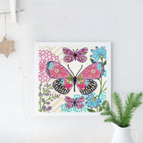 Crystal Rhinestone Diamond Painting Kit - Butterfly - Hibah-Diamond painting art studio
