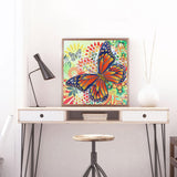 Crystal Rhinestone Diamond Painting Kit - Butterfly - Hibah-Diamond painting art studio