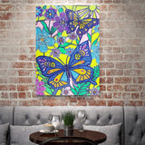 Crystal Rhinestone Diamond Painting Kit - Butterfly - Hibah-Diamond painting art studio