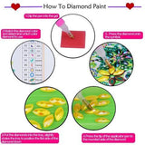 Crystal Rhinestone Diamond Painting Kit - Butterfly - Hibah-Diamond painting art studio