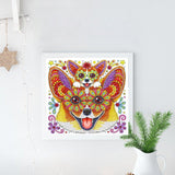 Crystal Rhinestone Diamond Painting Kit - Cartoon Animal Dog - Hibah-Diamond painting art studio