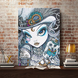 Crystal Rhinestone Diamond Painting Kit - Cartoon Girl Owl - Hibah-Diamond painting art studio