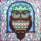 Crystal Rhinestone Diamond Painting Kit - Cartoon Owl