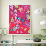 Crystal Rhinestone Diamond Painting Kit - Cartoon red - Hibah-Diamond painting art studio