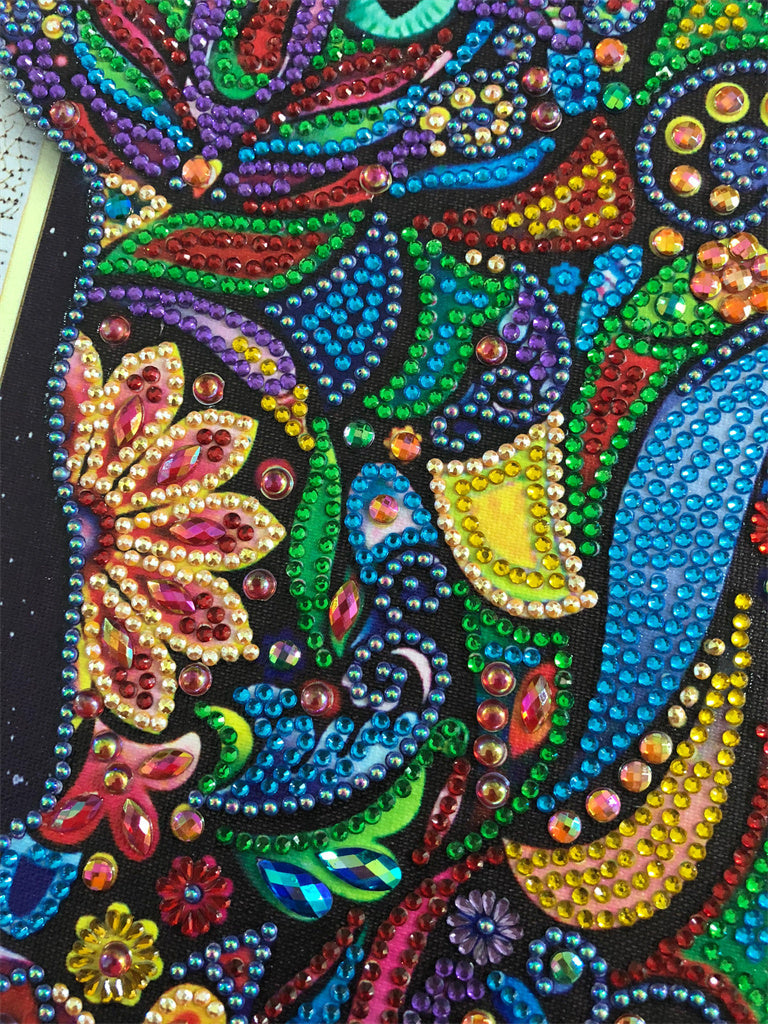 Crystal Rhinestone Diamond Painting Kit - Cat (16x20inch) - Hibah-Diamond painting art studio