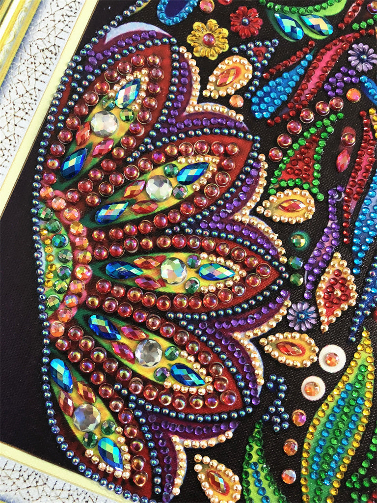 Crystal Rhinestone Diamond Painting Kit - Cat (16x20inch) - Hibah-Diamond painting art studio