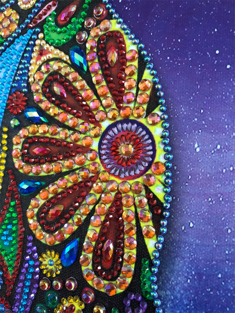 Crystal Rhinestone Diamond Painting Kit - Cat (16x20inch) - Hibah-Diamond painting art studio