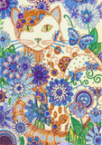 Crystal Rhinestone Diamond Painting Kit - Cat