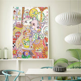 Crystal Rhinestone Diamond Painting Kit - Cats - Hibah-Diamond painting art studio